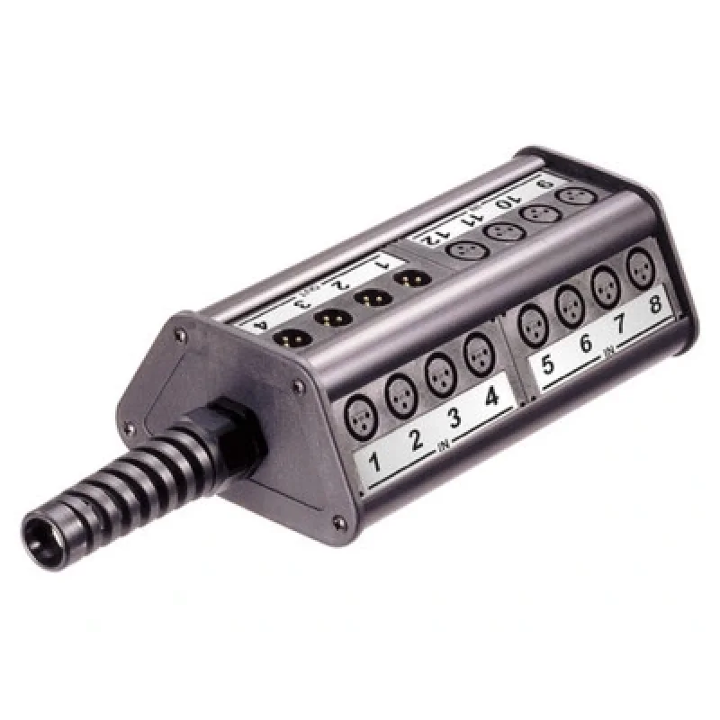 Rean NSB2A-20/4 Stage Box, 20 Giriş / 4 Çıkış XLR, Alüminyum, Tip A