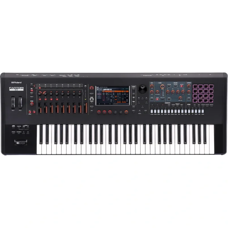 ROLAND FANTOM-6-EX Workstation Performans Klavyesi (Cloud Destekli)