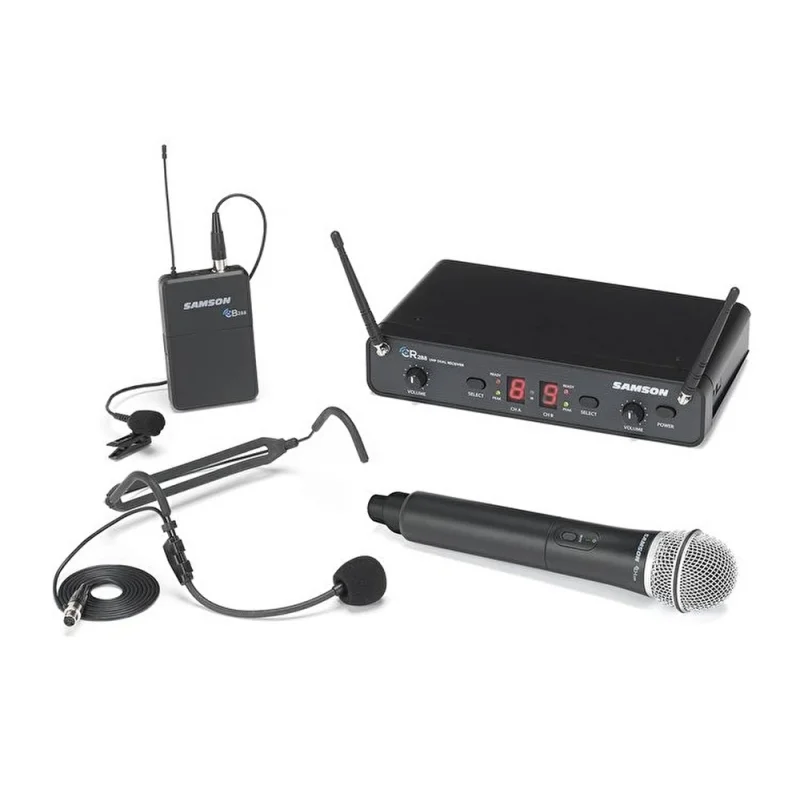 SAMSON CR288 All-In-One Kablosuz Mikrofon Sistemi (518-566 MHz)