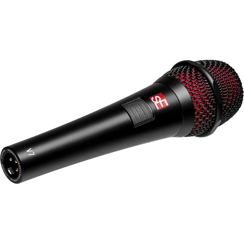sE Electronics V7 PTT Dinamik Vokal Mikrofon, Supercardioid (Siyah)