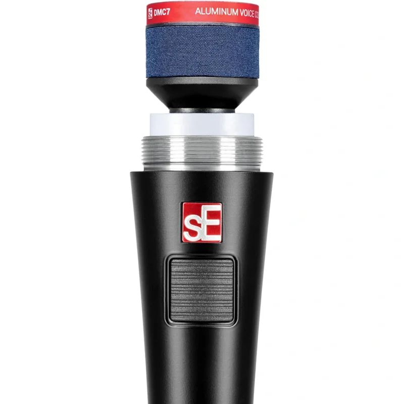 sE Electronics V7 PTT Dinamik Vokal Mikrofon, Supercardioid (Siyah)
