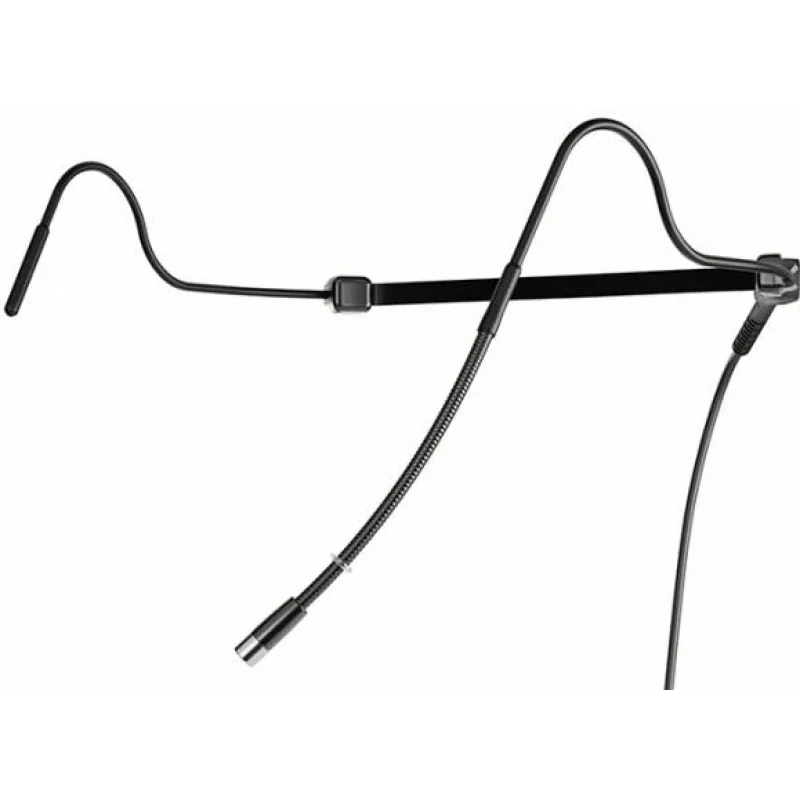 Sennheiser HS 2 (BLACK EW) Ense Bantlı Headset Mikrofon (Siyah, 3,5 mm Jak)