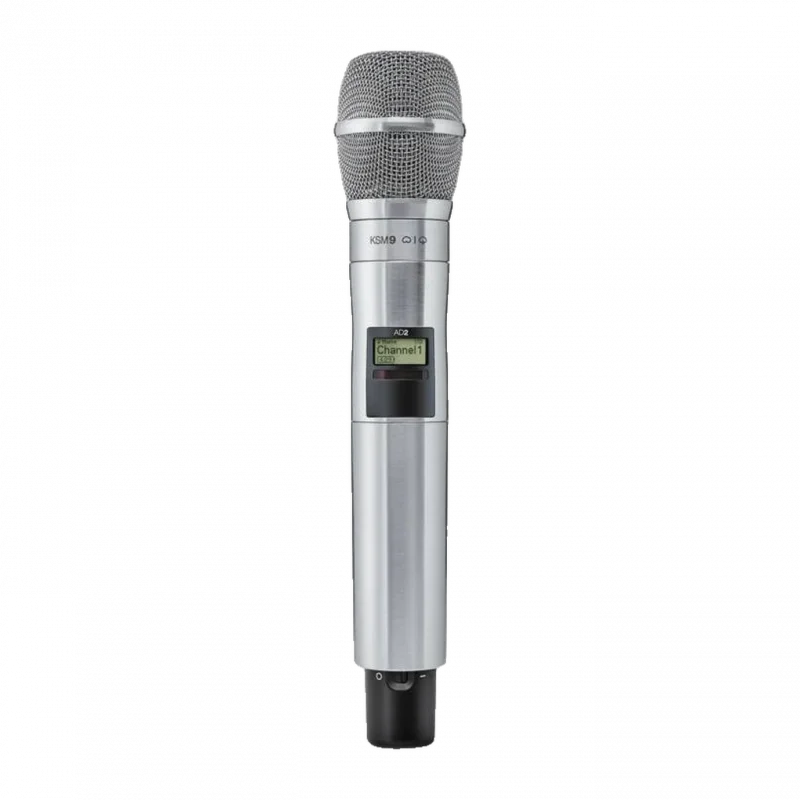 Shure AD2/K9N Axient Digital Kablosuz El Vericisi (KSM9 Kapsül, Nikel)