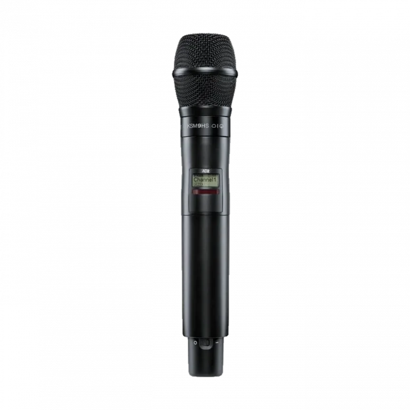Shure AD2/K9HSB Axient Digital Kablosuz El Vericisi (KSM9HS Kapsül, Siyah)