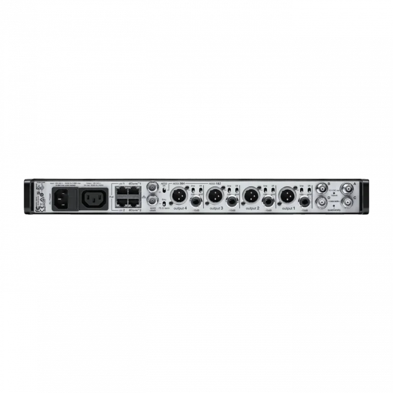 Shure AD4Q Axient Digital Dört Kanallı Dijital Kablosuz Alıcı