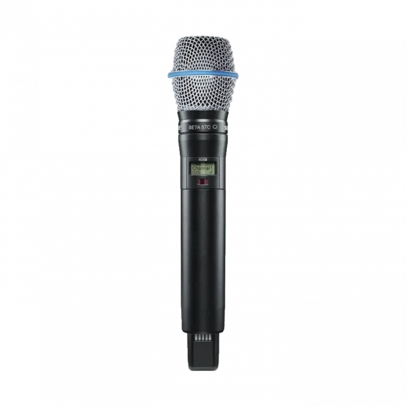 Shure ADX2/B87C Axient Digital ShowLink Kablosuz El Vericisi (Beta 87C Kapsül)