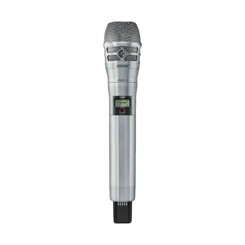 Shure ADX2/K8 Axient Digital ShowLink Kablosuz El Vericisi (KSM8 Kapsül)