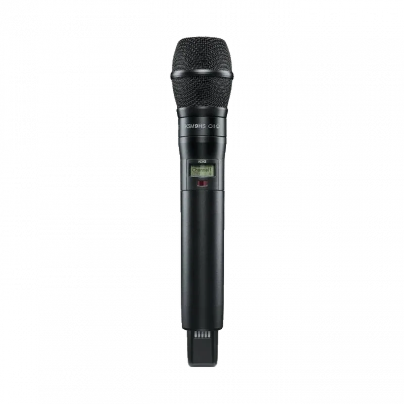 Shure ADX2/K9HSB Axient Digital ShowLink Kablosuz El Vericisi (KSM9HS Kapsül, Siyah)
