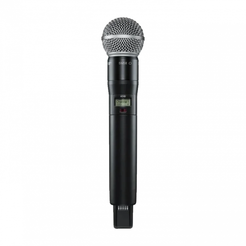 Shure ADX2/SM58 Axient Digital ShowLink Kablosuz El Vericisi (SM58 Kapsül)