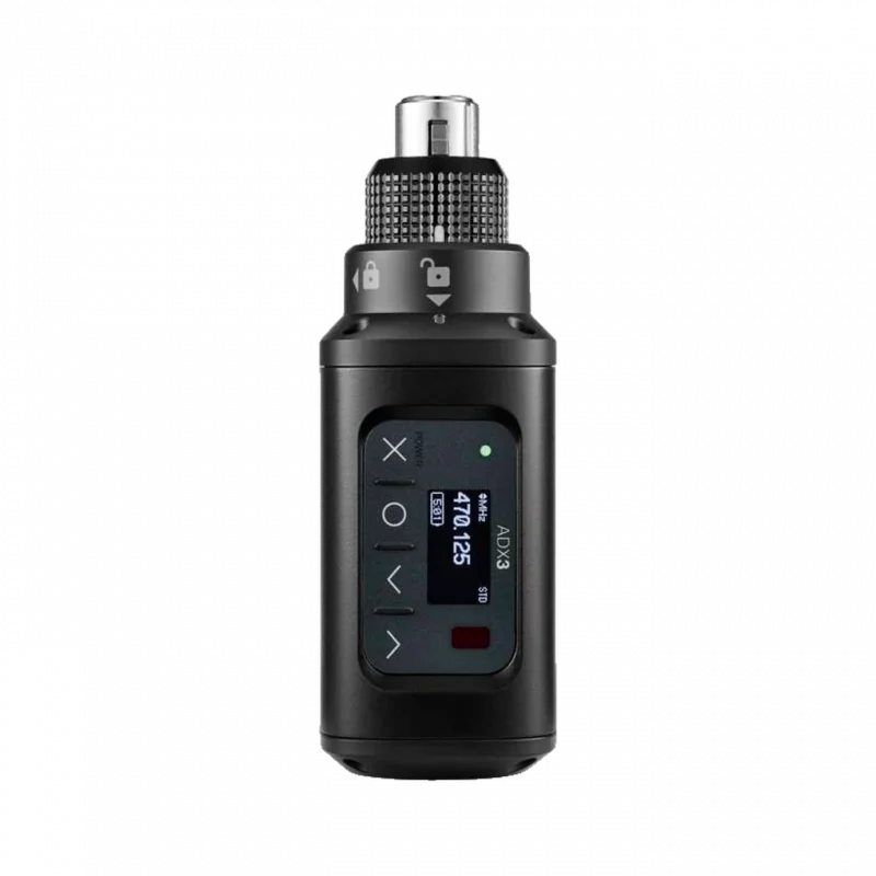 Shure ADX3 Axient Digital ShowLink XLR Takmalı (Plug-On) Kablosuz Verici