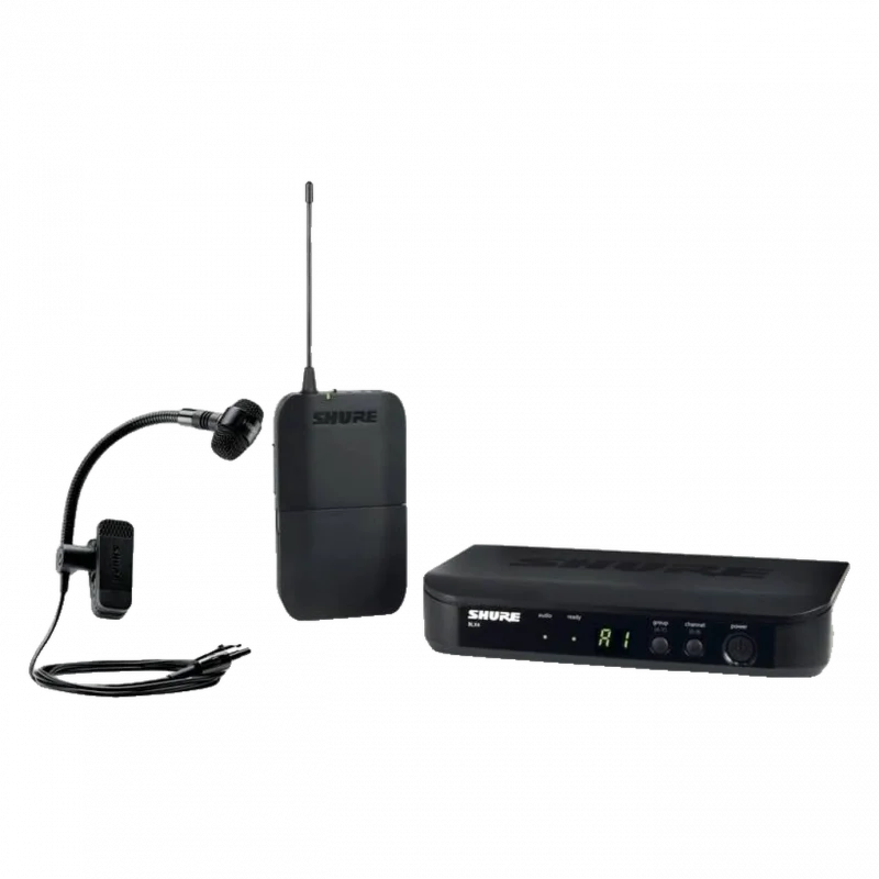 Shure BLX14/P98H Kablosuz Nefesli Enstrüman Mikrofon Seti (PGA98H Klipsli)