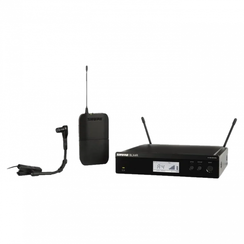 Shure BLX14R/B98 Rack Tipi Kablosuz Enstrüman Mikrofon Seti (Beta 98H/C)