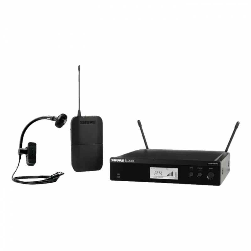 Shure BLX14R/P98H Rack Tipi Kablosuz Nefesli Enstrüman Mikrofon Seti (PGA98H)