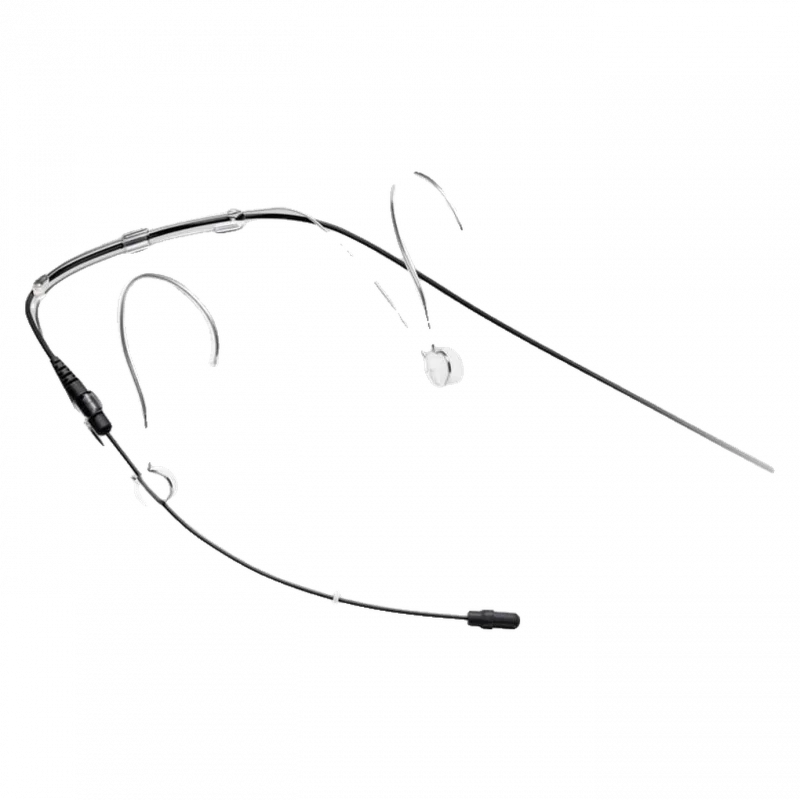 Shure DH5B/O-LM3 DuraPlex IP57 Subminyatür Headset Mikrofon (Siyah, Omni, LEMO3)