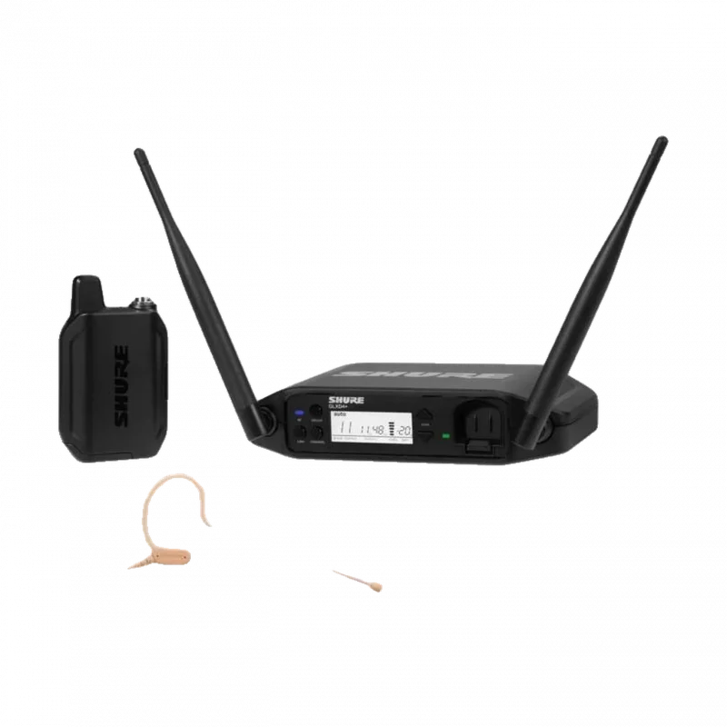 Shure GLXD14+/MX53 Dijital Kablosuz Kulak Üstü Mikrofon Seti (MX153)