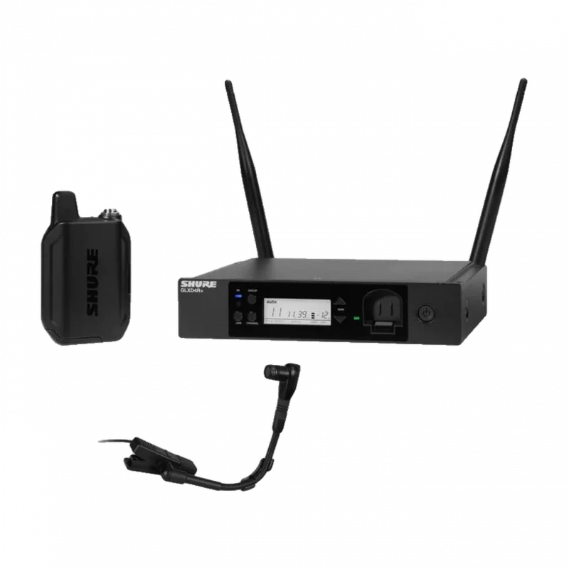 Shure GLXD14R+/B98 Rack Tipi Dijital Kablosuz Enstrüman Mikrofon Seti (Beta 98H/C)