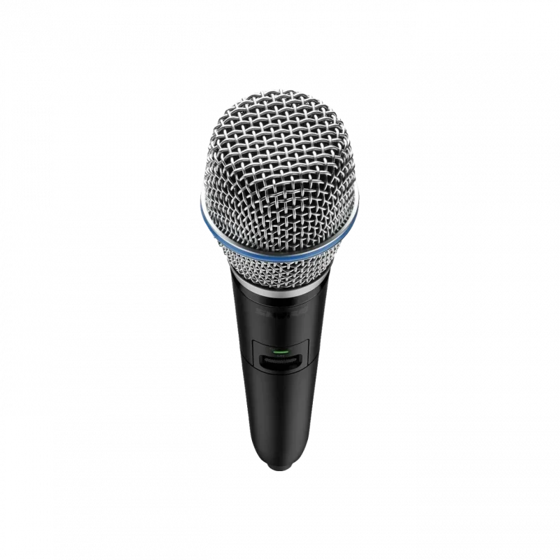 Shure GLXD2+/B87A Dijital Kablosuz El Vericisi (Beta 87A Kapsül, Dual Band)
