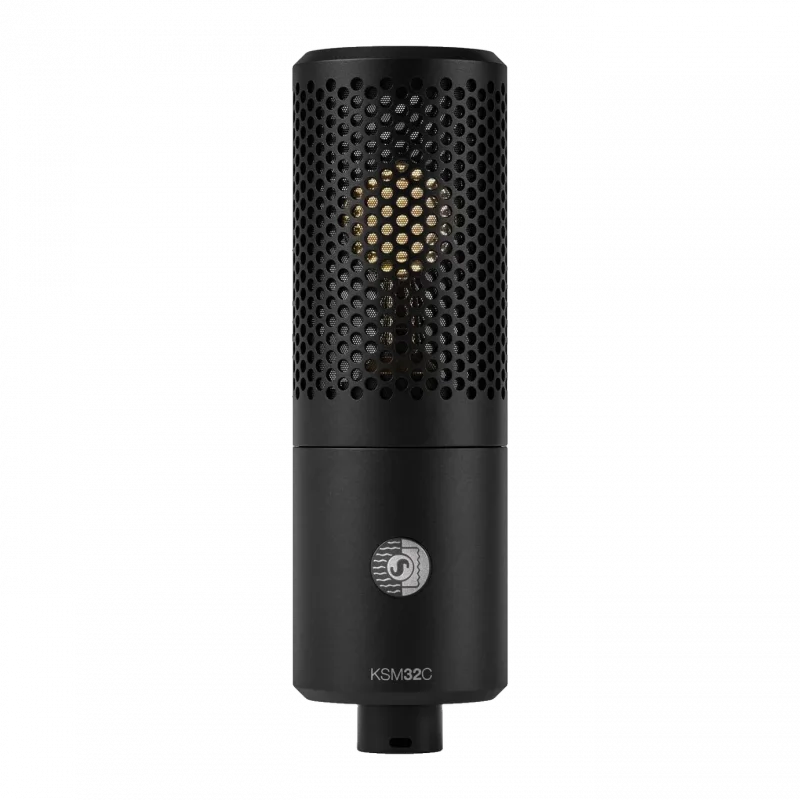 Shure KSM32C Kardioid Kondenser Stüdyo Mikrofonu (3/4 Kabartmalı Kapsül)