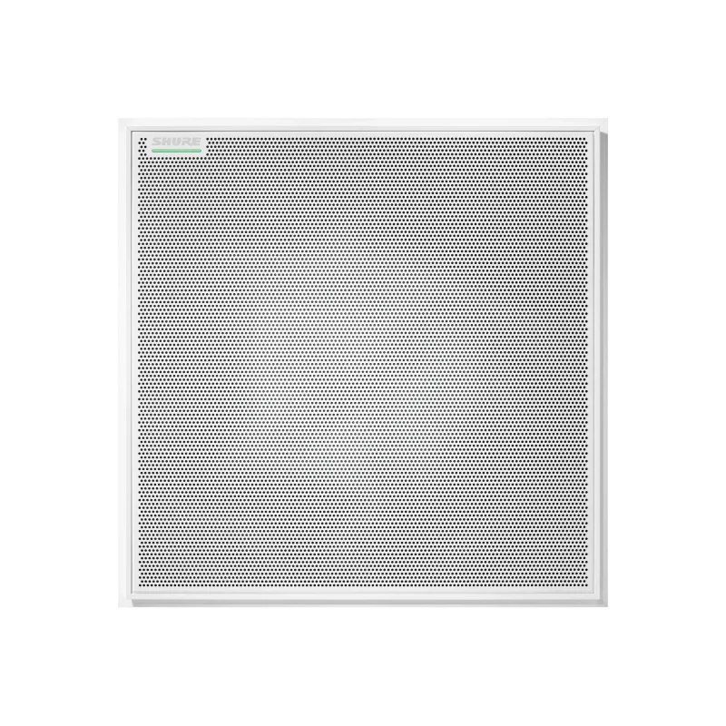 Shure Microflex MXA920W-S Microflex MXA920 8x8 Array Tavan Mikrofonu, Konferans Salonları için DSP Mikrofon Kare / White
