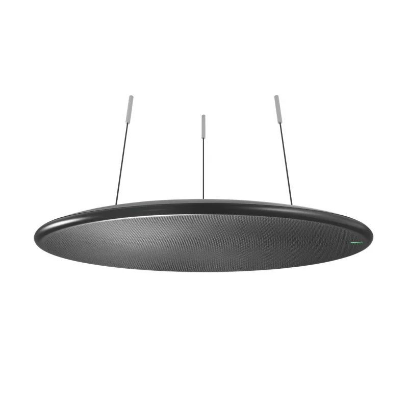 Shure Microflex MXA920 8x8 Array Tavan Mikrofonu, Konferans Salonları için DSP Mikrofon Yuvarlak / Siyah / Beyaz / Aliminyum Renkler