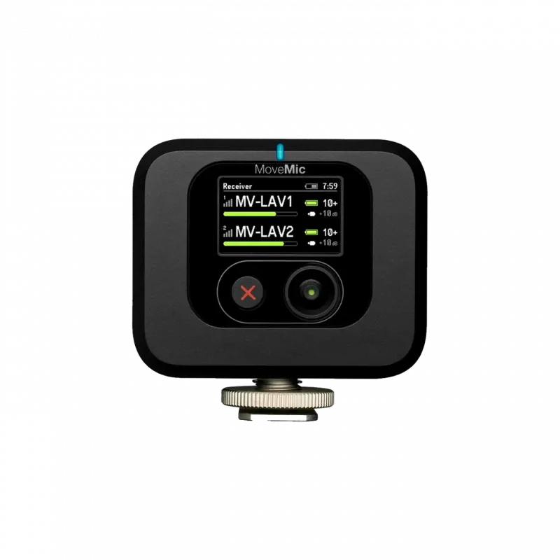 Shure MoveMic 88+ Receiver Kit Kablosuz Stereo Video Mikrofonu ve Alıcı Seti