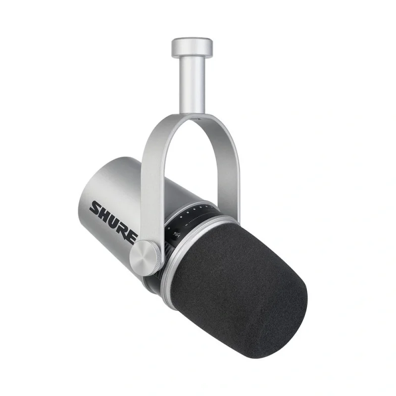 Shure Mv7+ W | XLR/USB Podcast Mikrofonu (white)
