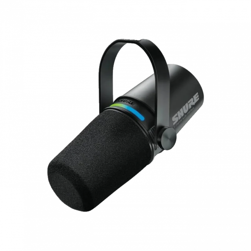 Shure MV7i Akıllı Mikrofon ve Dahili Ses Kartı (USB-C, Kombo XLR Girişli)