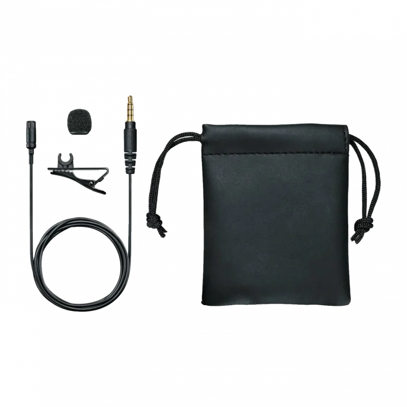Shure MVL Akıllı Telefon ve Tablet İçin Çok Yönlü Yaka Mikrofonu (3,5 mm)