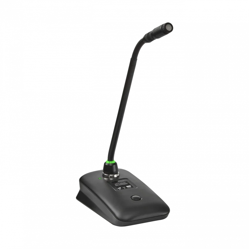 SHURE MXW8X Masaüstü Gooseneck Verici – Microflex Wireless neXt Uyumlu (Goosenecek dahil değil)