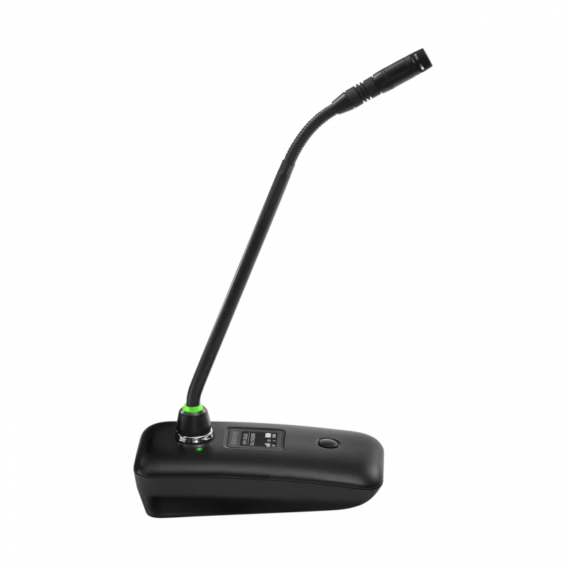 SHURE MXW8X Masaüstü Gooseneck Verici – Microflex Wireless neXt Uyumlu (Goosenecek dahil değil)