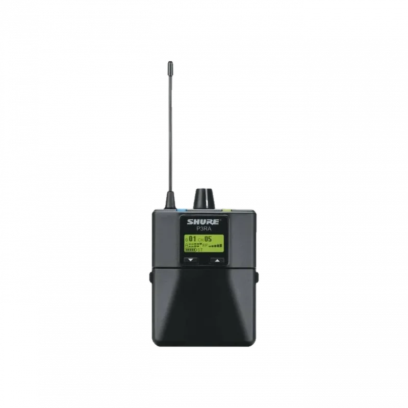 Shure P3RA PSM300 Profesyonel Kablosuz Bel Tipi Alıcı (Metal Gövde)