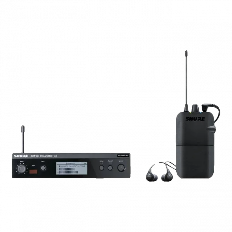 Shure P3TR112GR PSM300 Kablosuz Kulak İçi Monitör Seti (SE112 Kulaklıklı)
