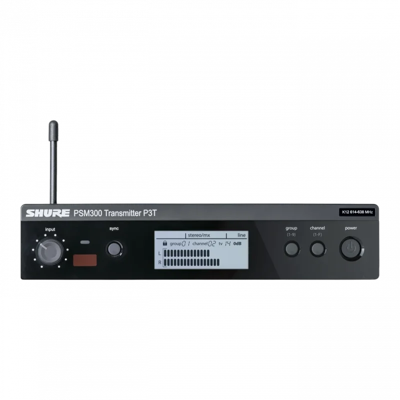 Shure P3TR112TW PSM300 Twinpack Kablosuz Kulak İçi Monitör Seti (İki Kişilik)