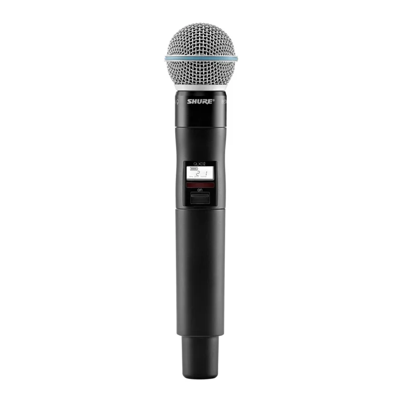 SHURE QLXD2/B58 H51 Beta58 Kapsüllü El Tipi Transmitter (son 1 adet)