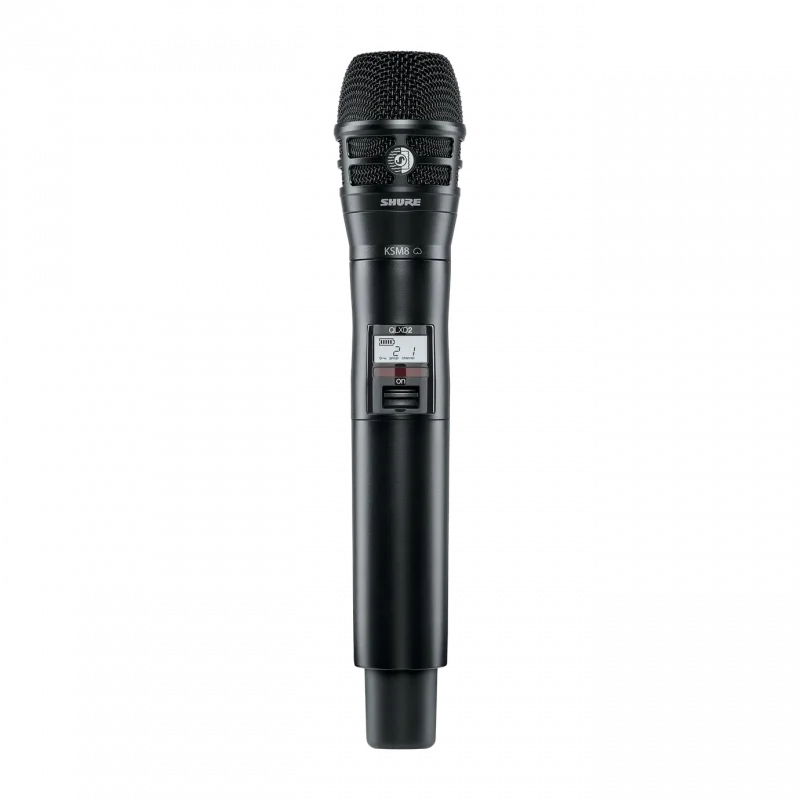 Shure QLXD24/K8B Dijital Kablosuz El Mikrofonu Seti (KSM8 Dualdyne Kapsül)