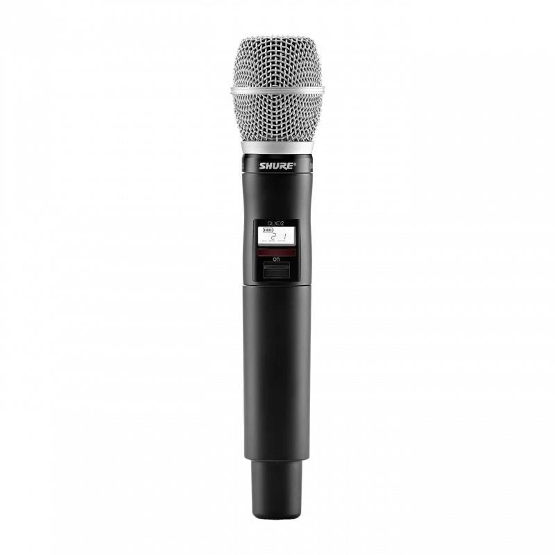 Shure QLXD24/SM86 Dijital Kablosuz El Mikrofonu Seti (SM86 Kondenser Kapsül)