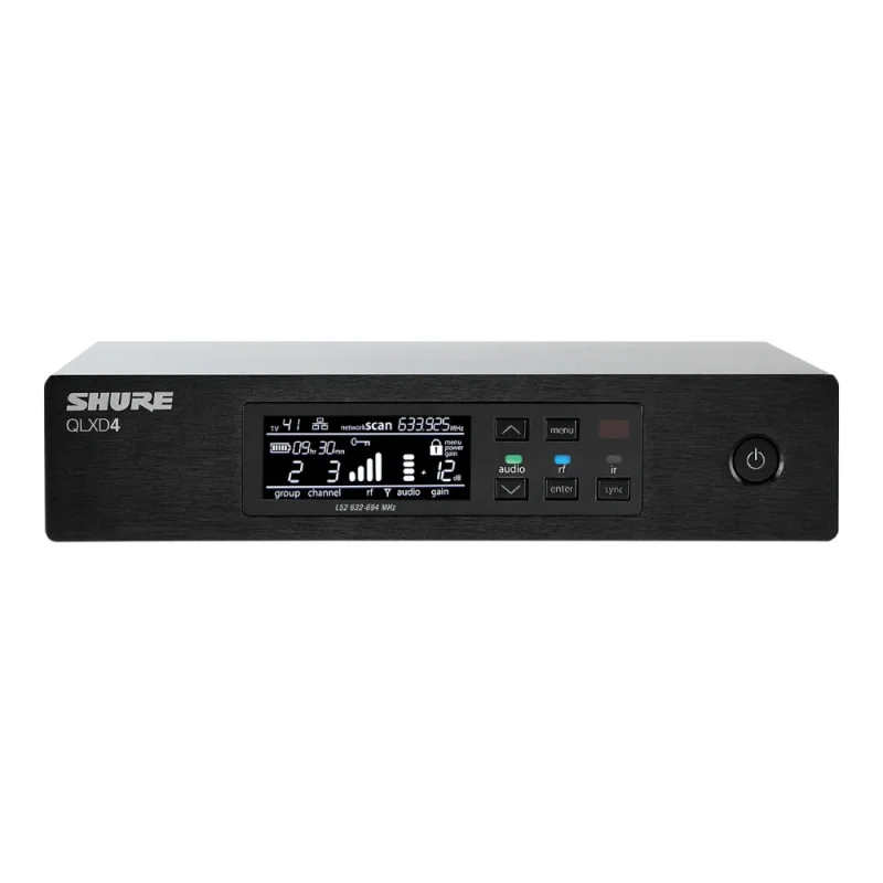 SHURE QLXD4E Dijital Wireless Receiver