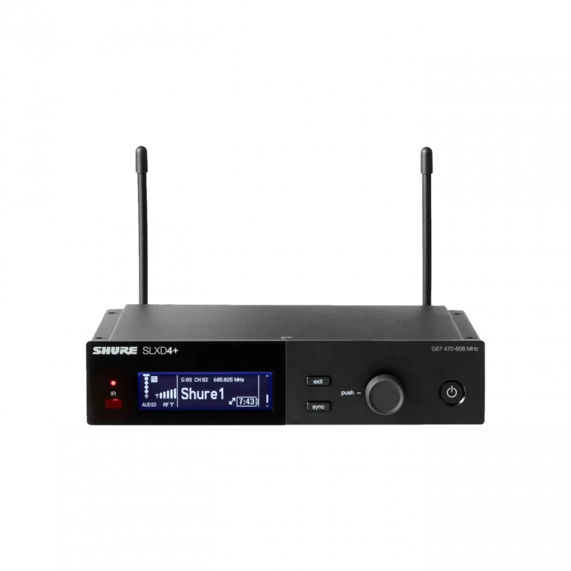 Shure SLXD14+/93 Dijital Kablosuz Yaka Mikrofonu Seti (WL93 Omni)