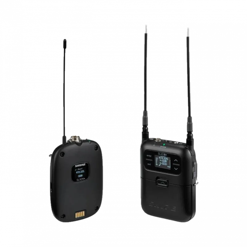 Shure SLXD15+ Portatif Dijital Kablosuz Bel Tipi Verici Sistemi