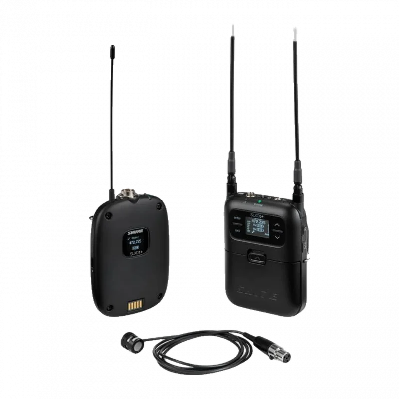 Shure SLXD15+/85M Portatif Dijital Kablosuz Yaka Mikrofonu Seti (WL185m)