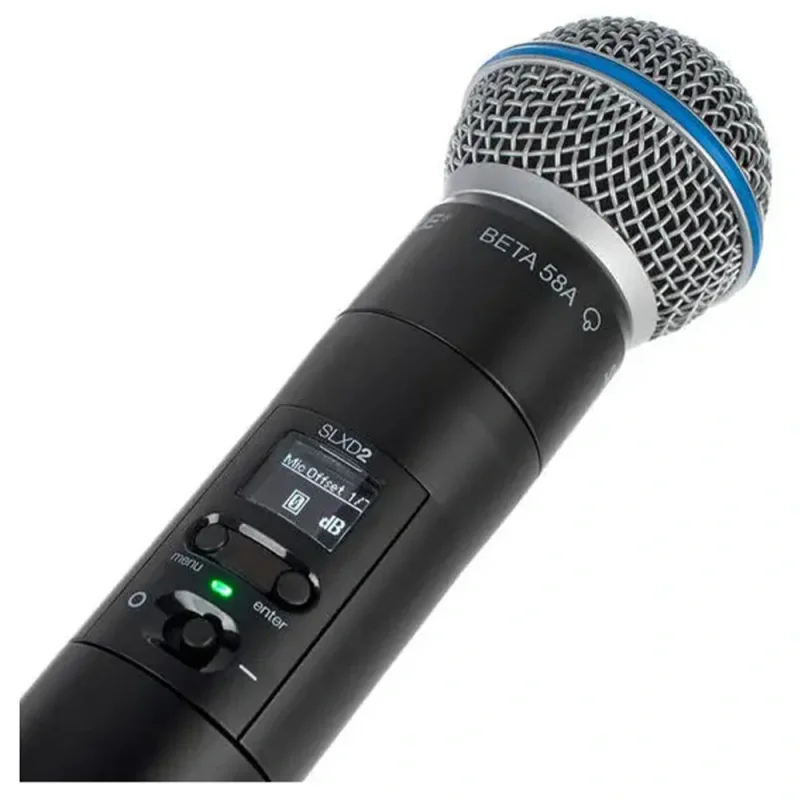 Shure SLXD2/B58 Beta58 Transmitter (Set Parçası)