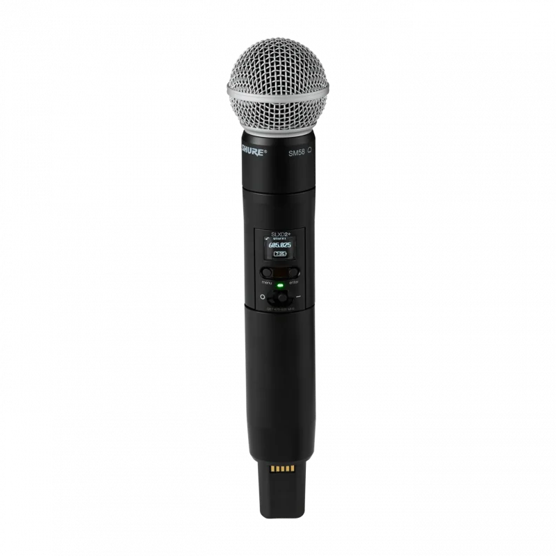 SHURE SLXD24D+/SM58 PLUS Çift El Kablosuz Mikrofon Seti