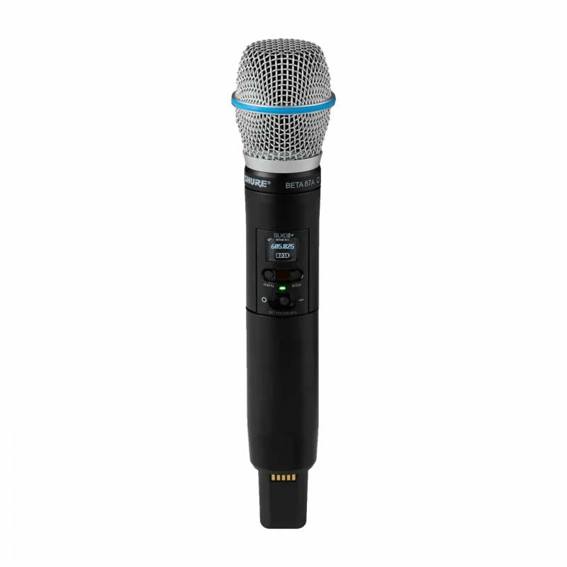 Shure SLXD24+/B87A Dijital Kablosuz El Mikrofonu Seti (Beta 87A Kondenser)