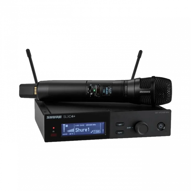 Shure SLXD24+/N8C Dijital Kablosuz El Mikrofonu Seti (Nexadyne 8/C)