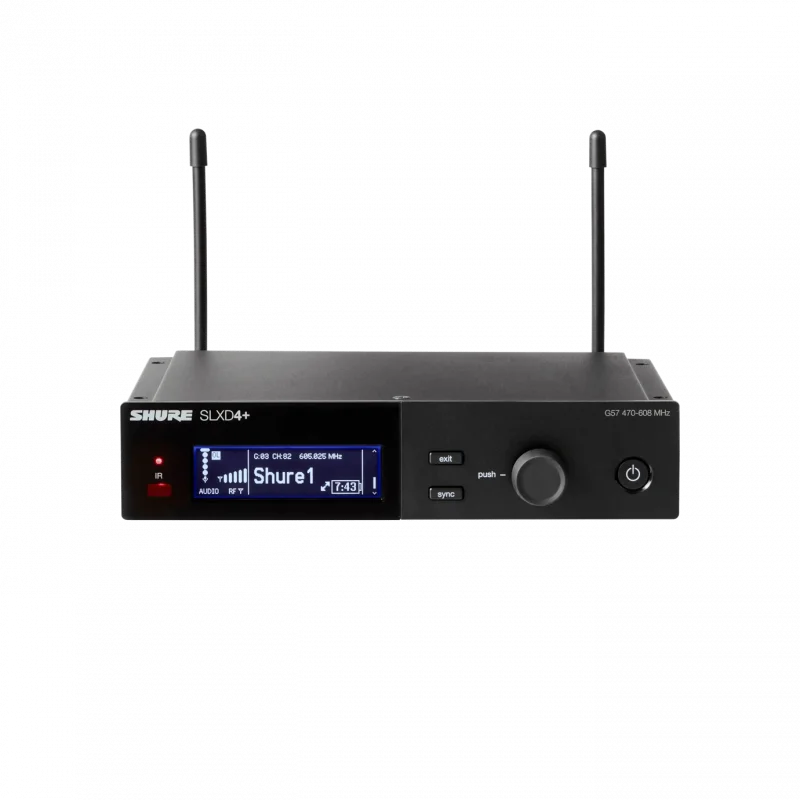 SHURE SLXD24+/SM58 PLUS El Tipi Kablosuz Mikrofon Seti