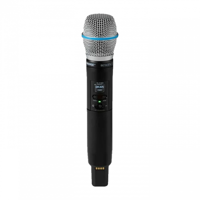 Shure SLXD2+/B87A Dijital Kablosuz El Vericisi (Beta 87A Kapsül)