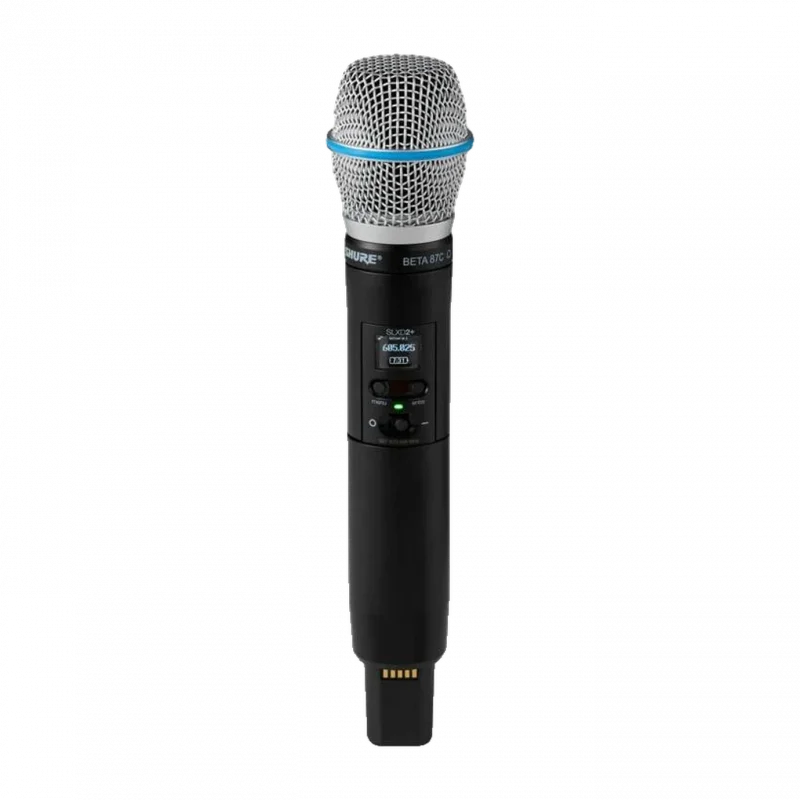 Shure SLXD2+/B87C Dijital Kablosuz El Vericisi (Beta 87C Kapsül)
