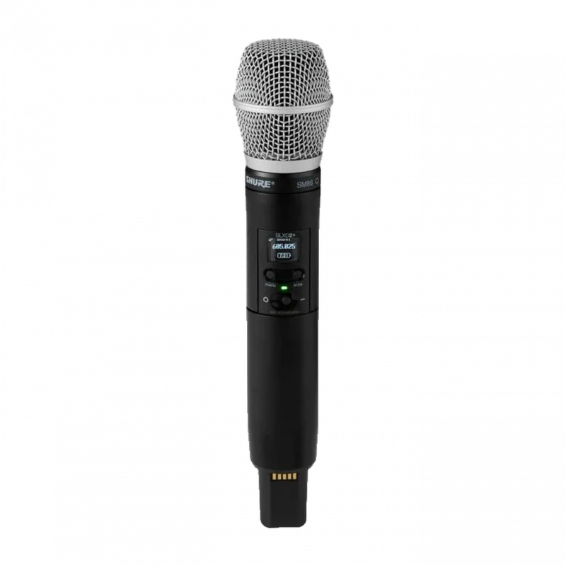 Shure SLXD2+/SM86 Dijital Kablosuz El Vericisi (SM86 Kapsül)
