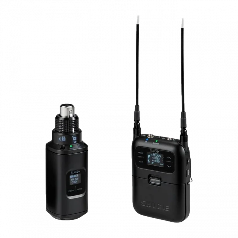 Shure SLXD35+ Portatif Dijital Kablosuz Sistem (SLXD3+ XLR Plug-On Verici)