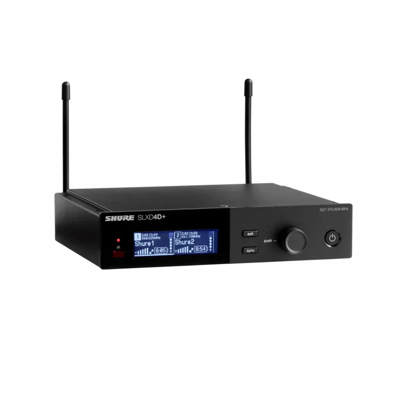 Shure SLXD4D+ Plus 2-Kanal Wireless Receiver